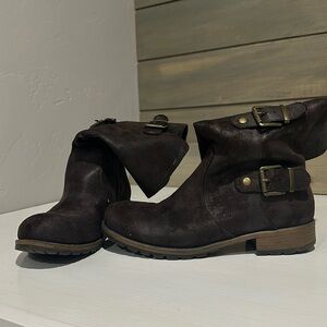 Women’s ruff hewn brand brown boots